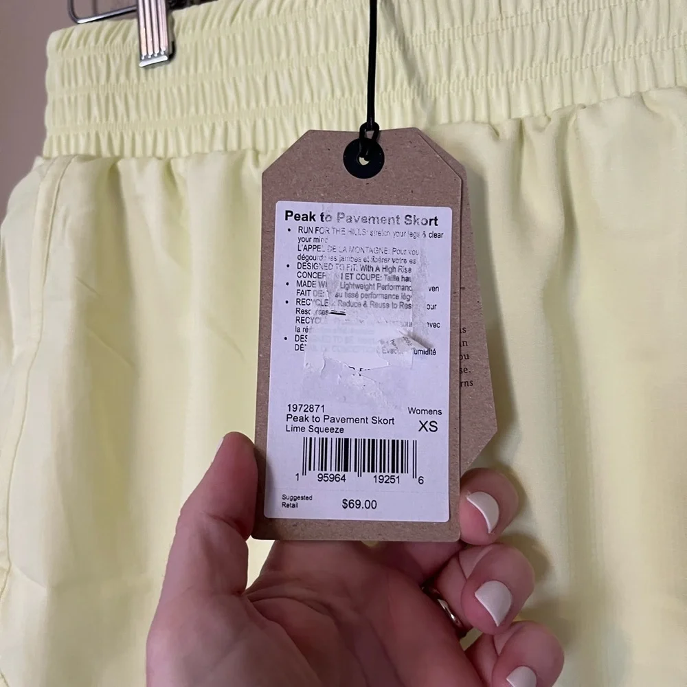 Prana Peak To Pavement Skirt NEW